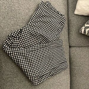 Black and White Houndstooth dress pants